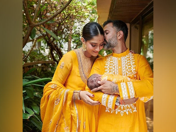 Sonam Kapoor, Anand Ahuja, Vayu (Image source: Twitter)
