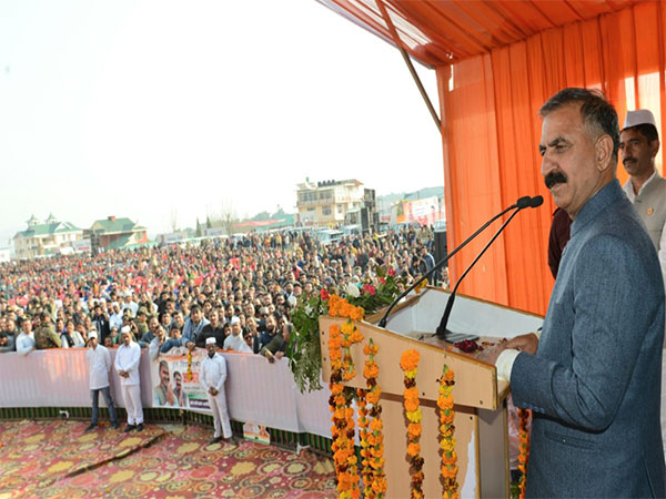 Himachal Pradesh Chief Minister Sukhvinder Singh Sukhu (Photo/ANI)