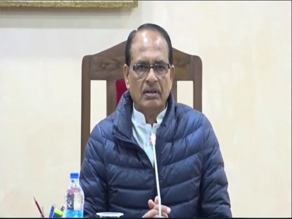Madhya Pradesh CM Shivraj Singh Chouhan. (ANI/Photo)