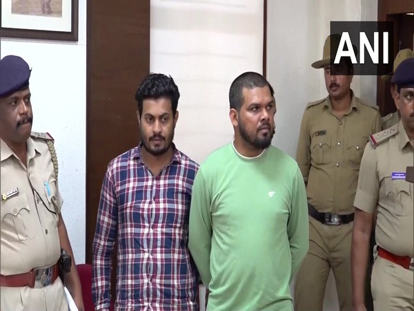 Persons held by Mangaluru Police (Photo/ANI)