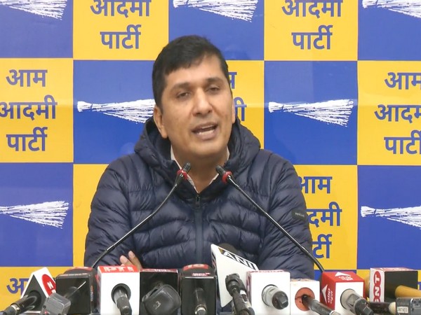 Aam Admi Party (AAP) National Spokesperson Saurabh Bhardwaj (Photo/ANI)