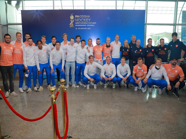 Netherlands hockey team. (Photo- Hockey India Twitter)