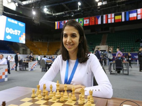 Iranian chess player, Sara Khadem. (Photo Credit - Reuters)