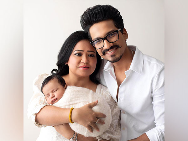 Bharti Singh and Haarsh Limbachiyaa with their son (Image Source: Instagram)