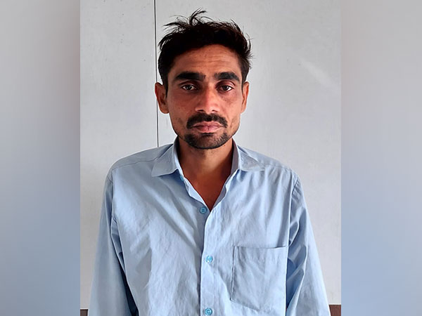 Man arrested by Odisha STF (Photo/ANI)