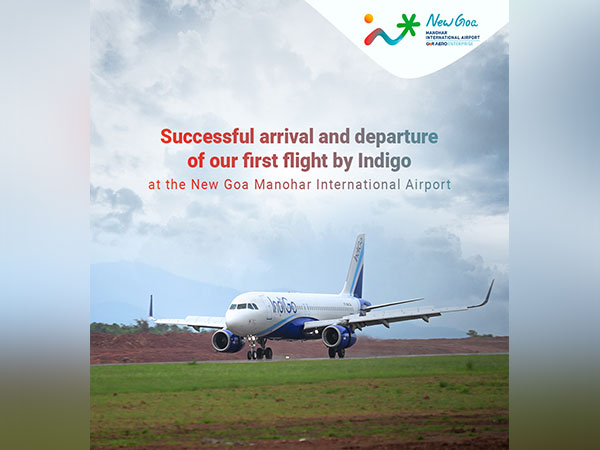 First flight landed at newly built Manohar International Airport in Goa