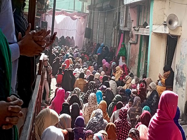 A protest in Haldwani. (File Photo/ANI)