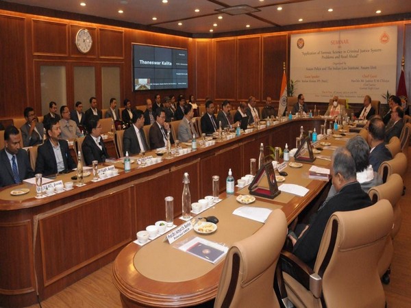 The seminar was titled 'Application of Forensic Science in Criminal Justice System: Problems and Road ahead'. (Photo/ANI)