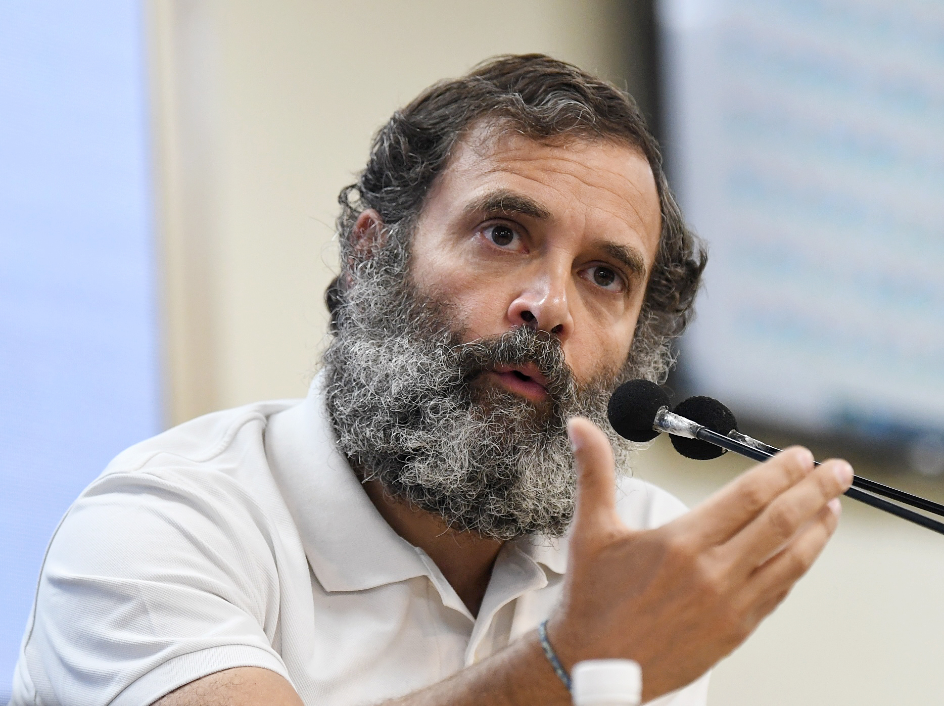 Congress leader Rahul Gandhi. (Photo:ANI)