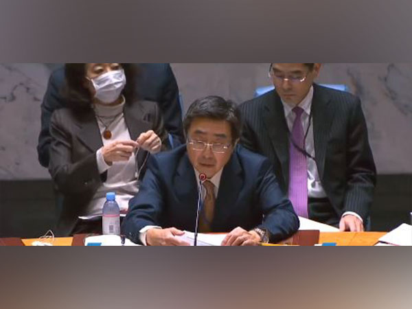 Japan's Permanent Representative to the United Nations Kimihiro Ishikane