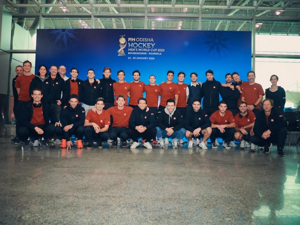 Belgium arrives in Odisha for World Cup (Photo: Hockey India) 