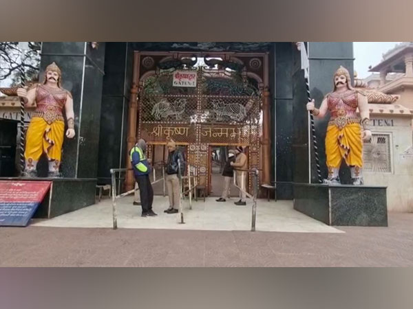 Shri Krishna Janmasthan Temple, Mathura. (Photo/ANI)