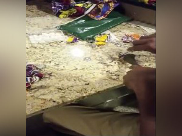 Cocaine concealed in buttons (Photo/ANI)