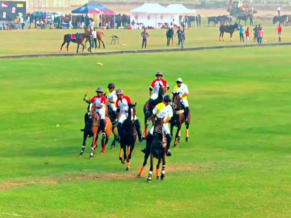 Riders competing during Maharaj Prem Singh Trophy 2023