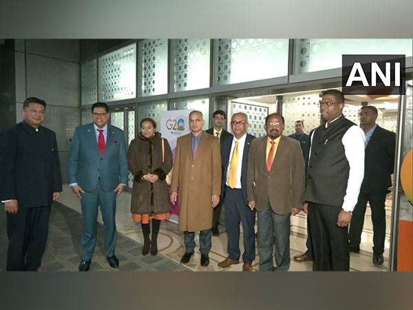 Suriname President Chandrikapersad Santokhi arrives in New Delhi (Photo/ANI)