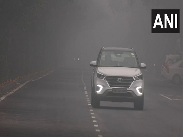 Dense fog in RK Puram area of New Delhi