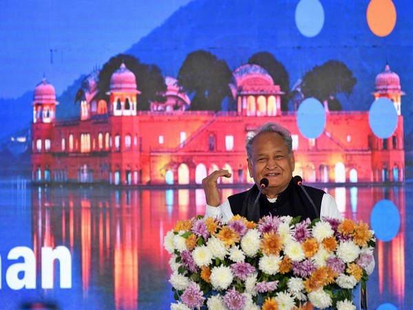 Rajasthan Chief Minister Ashok Gehlot in Jaipur. (ANI/Photo)