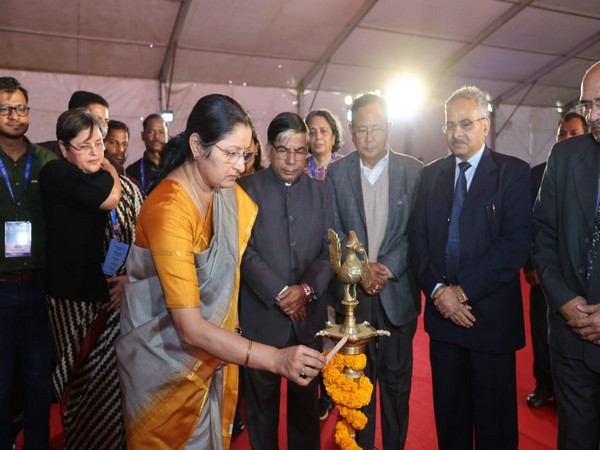 Union Minister Annapurna Devi attends Kala Utsav 2022 held in Bhubaneswar (ANI Photo)