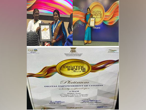 Digital India Award 2022: Electronic National Agriculture Market (e-NAM) initiative won Platinum Award (1st)