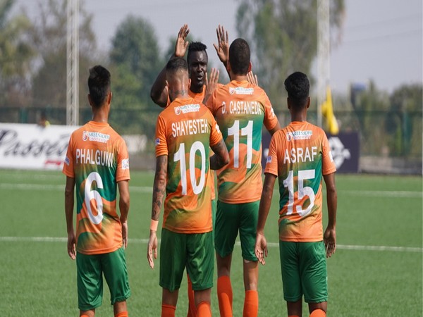 A visual from the match. (Photo- I League)