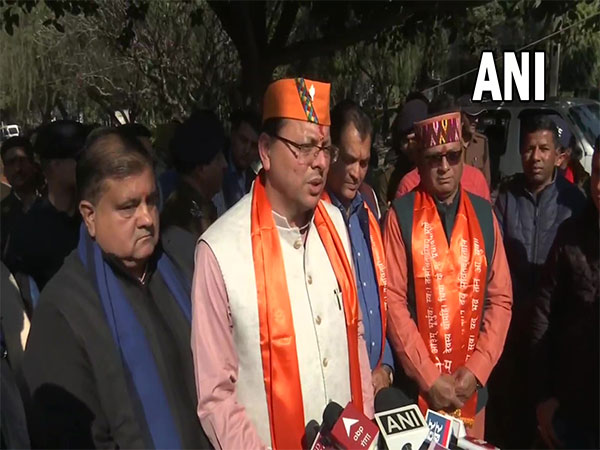 Uttarakhand Chief Minister Pushkar Singh Dhami (Photo/ANI)