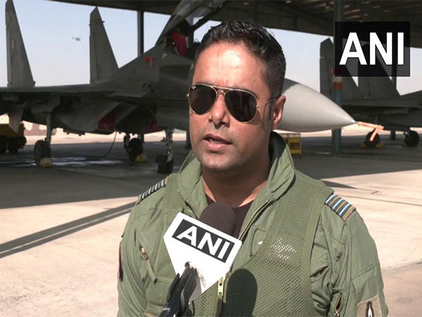 Group Captain Arpit Kala, Commanding Officer of a Su-30MKI fighter aircraft squadron (Photo/ANI)