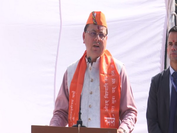 Uttarakhand CM Pushkar Singh Dhami. (Photo/ANI)