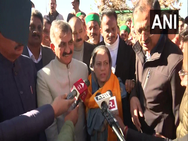 Himachal Pradesh Congress Chief Pratibha Virbhadra Singh (File Photo:ANI)