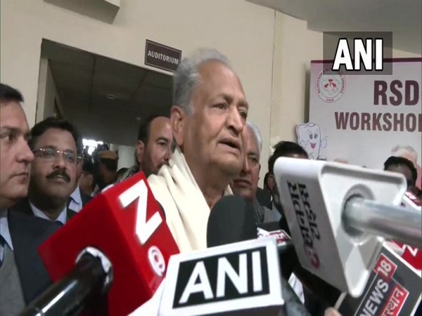 Rajasthan CM Ashok Gehlot (Photo/ANI)
