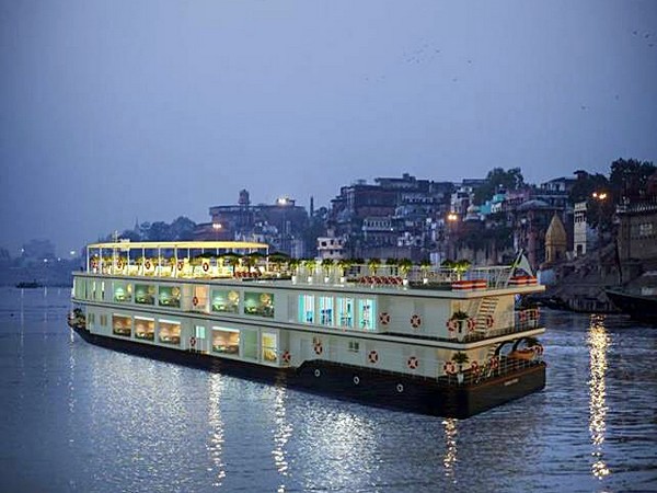 A view of the world's longest river cruise with MV Ganga Vilas (Photo:ANI)