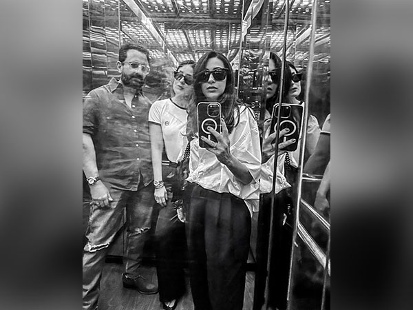 Kareena Kapoor Khan, Saif Ali Khan and Karisma Kapoor (Image source: Instagram)
