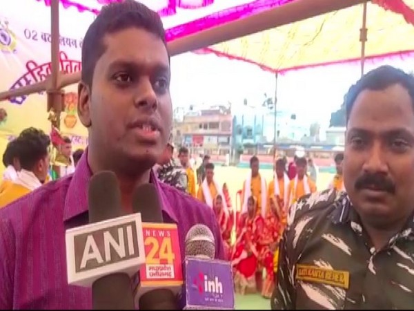 12 couples tied knot at the event (Photo/ANI)