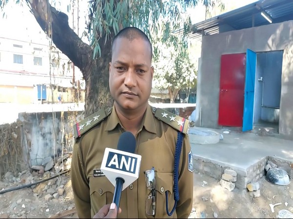 Chhatarpur traffic in charge Kailash Kumar Patel. (Photo/ANI)