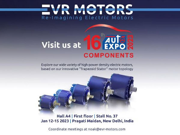 EVR Motors - Auto Expo invite
