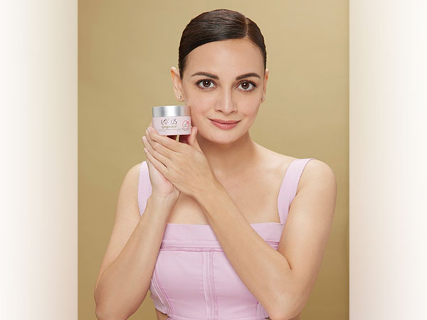 Actress Dia Mirza, Brand Ambassador for Premium Beauty Brand Lotus Organics+