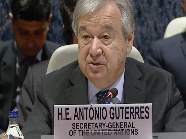 UN Secretay-General Antonio Guterres addressing the International Conference on a Climate Resilient Pakistan. (Photo Credit: UN website)