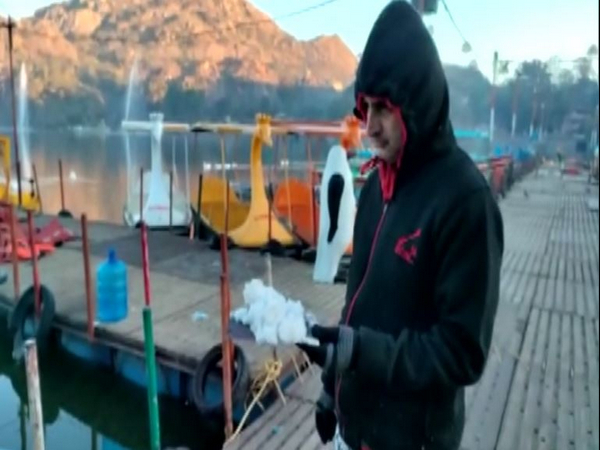 A tourist in Mount Abu (Photo/ANI)