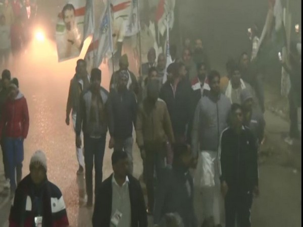Bharat Jodo in Haryana, Ambala. (Photo/ANI)