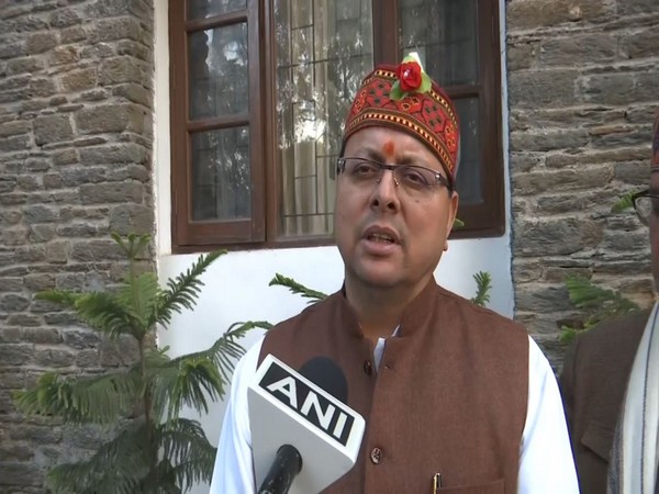 Uttarakhand Chief Minister Pushkar Singh Dhami (Photo/ANI)