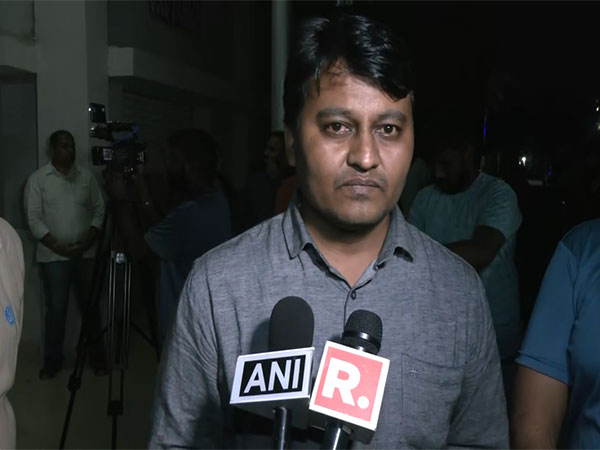 Lohit, the husband of the woman who died in the incident (Photo:ANI)