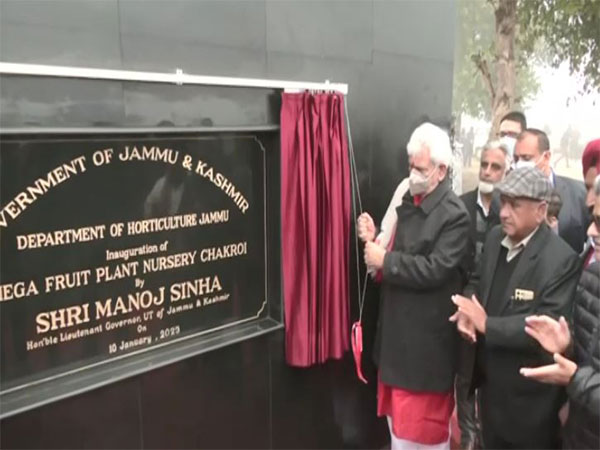 Jammu and Kashmir Lieutenant Governor Manoj Sinha. (Photo/ANI)