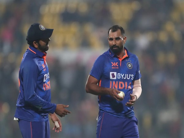 Rohit Sharma with Mohammed Shami (Photo: BCCI) 