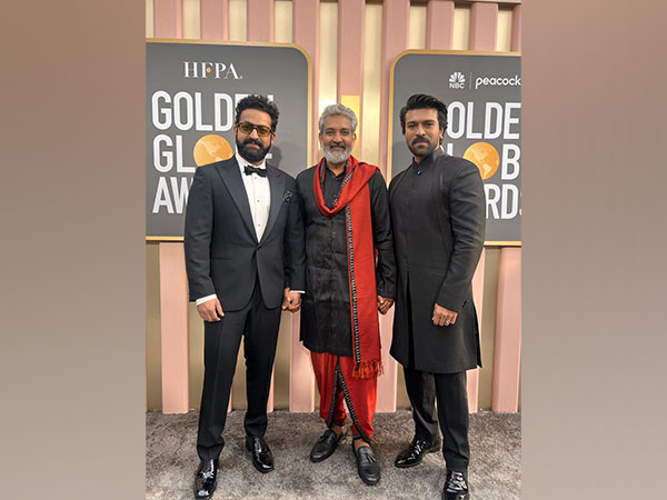 RRR team at Golden Globe (Image source: Twitter)