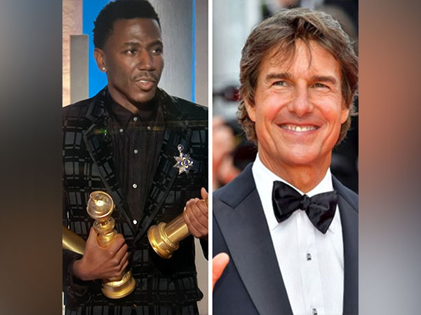 Jerrod Carmichael and Tom Cruise (Source: Twitter)
