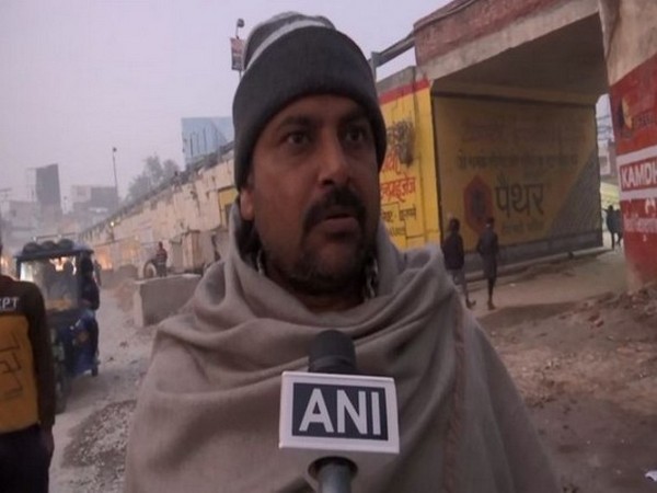 A resident of Varanasi. (Photo/ANI)