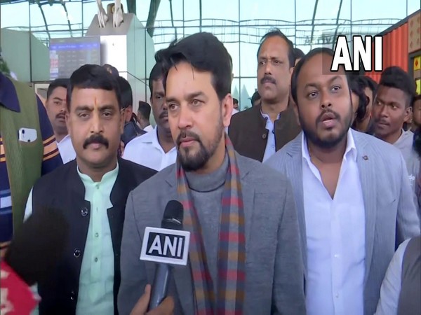 I&B Minister Anurag Thakur. (Photo/ANI)