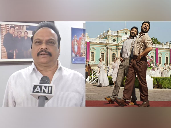 DVV Danayya (File pic: ANI Photos) Ram Charan, Jr NTR (Image source: Twitter)