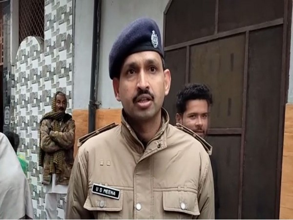 Rohtak SP Uday Singh Meena talking to ANI (Photo/ANI)