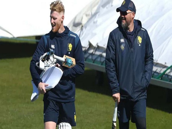 Ben Stokes (left) and Neil Killeen (right). (Photo- ECB)