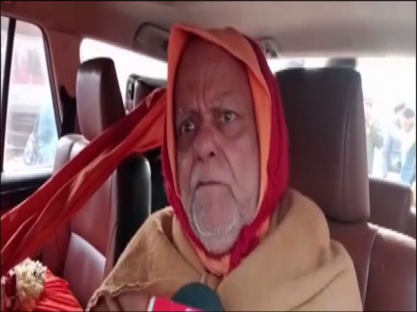 Puri Shankaracharya Swami Nischalananda Saraswati speaking on Joshimath (Photo/ANI)
